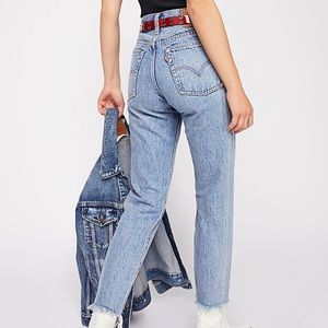 Free People Levi’s Wedgie Fit Jeans